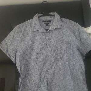 Mens button T-shirt